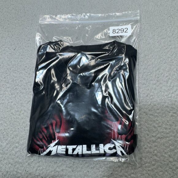 Metallica Shirt Men Extra Large Black Master Puppets Rock Band Hard Heavy Metal - Picture 16 of 16